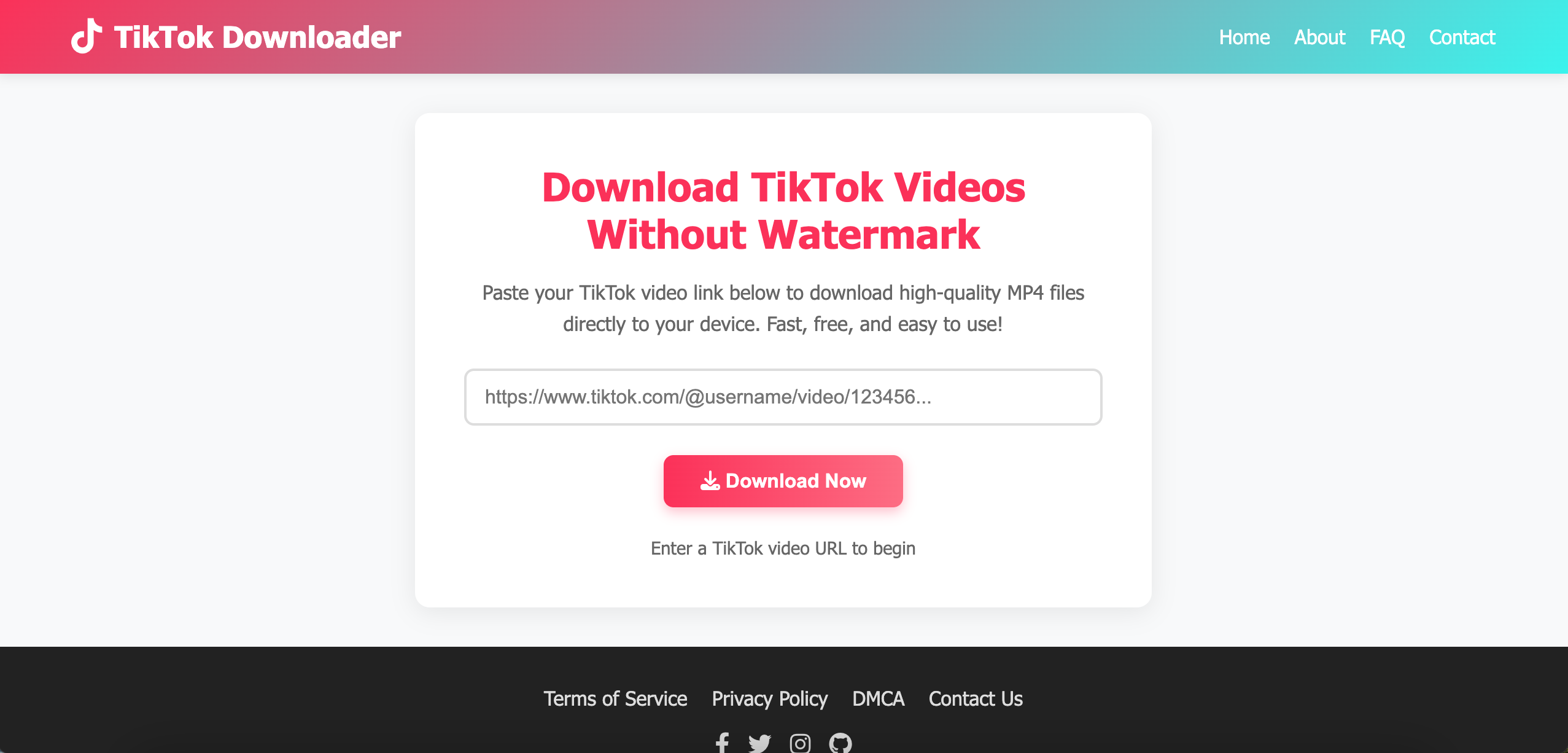 TikTok video Downloader 
